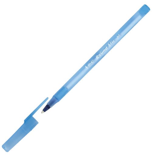 BIC Round Stick Classic Blue Kulspetspenna 5 st