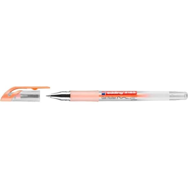 Set med 10 gelbläckspennor 2185 Pastellorange 0,7 mm