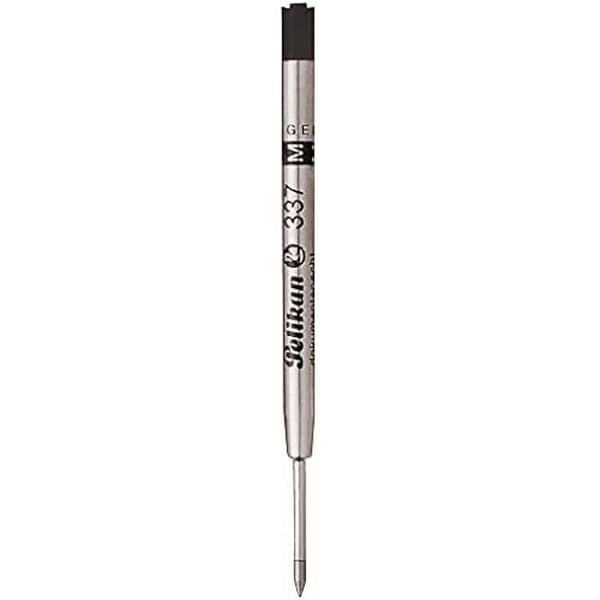 Rekordpatron - PELIKAN - 337M - Paket med 5 - Färg Svart - Medelspets - Bläck ISO 12757-2