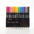 Miniatyrbild 1 av 4: INF Livfullt Dubbel Linje Kontur Marker Set för Konst 12-Pack