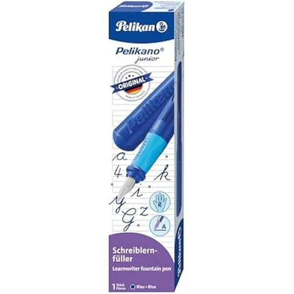 Stylo-plume - PELIKAN - Pelikano Junior P67 - Ergonomisk - Blad i rostfritt stål - För högra handen
