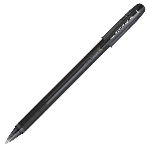 Bläckkulpenna UNI SX-101 Jetstream svart 12st