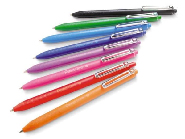 Stylo - pennset - refill Noname - PENT0677 - automatisk kulpenna Izee 0,7mm rosa