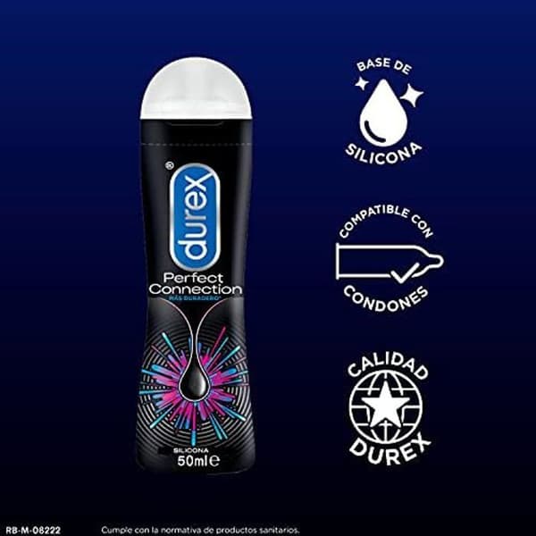 Smörjmedel - DUREX - PERFEKT ANSLUTNING - 50 ml - Skonsam - Långvarig - Latexkompatibel