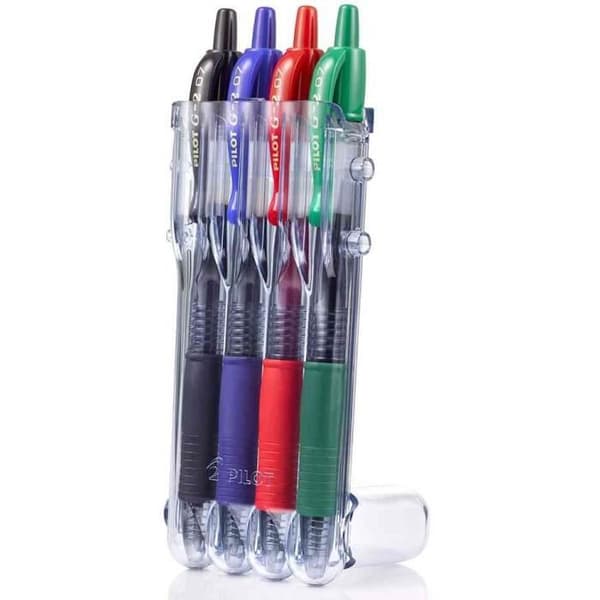 G2 07 Set2Go Gel Pen, etui om 4