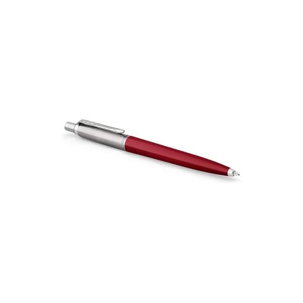 PARKER Jotter Originals kulspetspenna - Röd - Kromkant - Blå refill medium spets