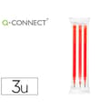 Miniatyrbild 1 av 4: Rullpen Q-CONNECT röd med medelstorlek återfyllbar - Set om 3