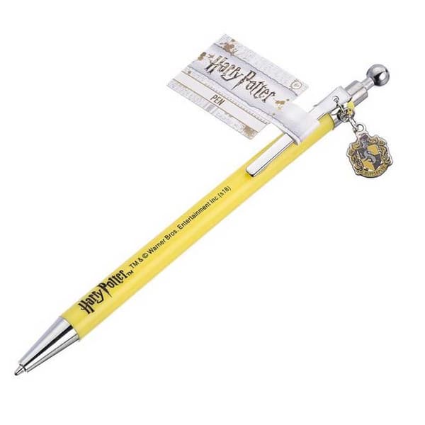HarryPotter-Hufflepuffkuglepen(gul)