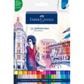 Miniatyrbild 1 av 2: Vattenfärgspennor - FABER-CASTELL - GOLDFABER - Förpackning med 24 - Mjuk penseltopp - Fin spets 0,4 mm