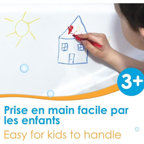 Badkritor - ALADINE - 42032 - Set med 10 - Ergonomiska - Tvättbara
