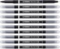 Miniatyrbild 3 av 4: Stabilo Markers - 223/46 - Set med 10 Trio 2in1 Markers och penna 2 i 1 Svart