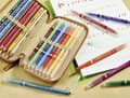 Miniatyrbild 4 av 4: Stabilo Markers - 223/46 - Set med 10 Trio 2in1 Markers och penna 2 i 1 Svart