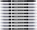 Miniatyrbild 2 av 4: Stabilo Markers - 223/46 - Set med 10 Trio 2in1 Markers och penna 2 i 1 Svart