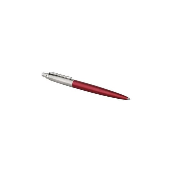 PARKER Jotter Kulspetspenna, Kensington Röd, Chrome Trim, Medium Point Blue Refill, Presentbox