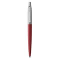 Miniatyrbild 1 av 4: PARKER Jotter Kulspetspenna, Kensington Röd, Chrome Trim, Medium Point Blue Refill, Presentbox
