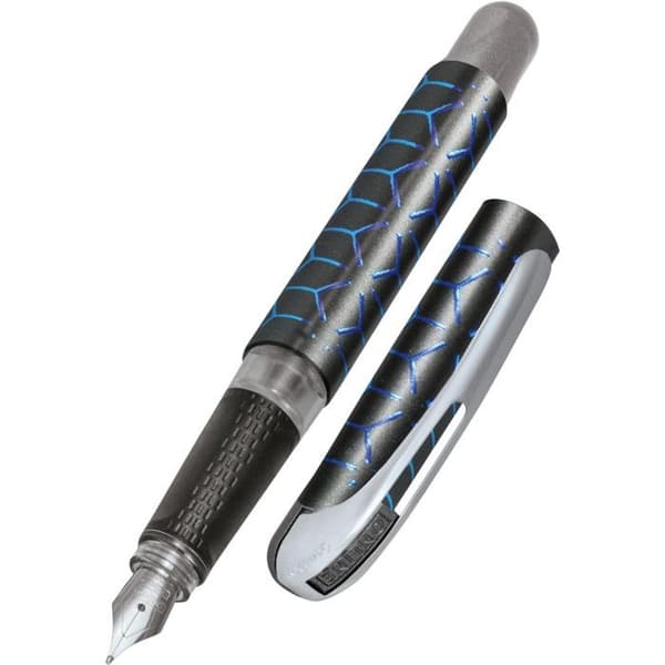 Stylo plume - ONLINE - College Black Style - Iridium Plume M - Svart och Blå - Återuppladdningsbar