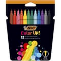 Miniatyrbild 1 av 3: BIC Color Up färgpennor med fin spets - blandade färger, kartong med 12 st