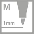 Miniatyrbild 5 av 5: Teckningspenna - STABILO - Pen 68 - 66 pennor - Spets med bländare - För barn från 3 år