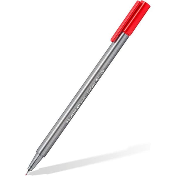 Feutrar - Staedtler - Triplus FineLiner 334 - 42 Assorterade - SuperFine spets 0,3 mm - Kontor