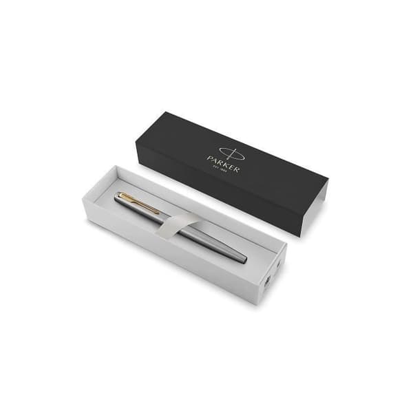 Reservoarpenna - PARKER - Jotter - GT stål - Medium spets - Påfyllningsbar