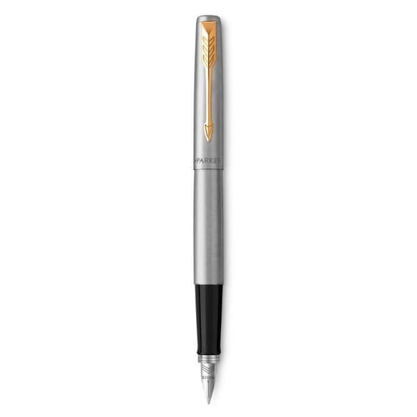 Reservoarpenna - PARKER - Jotter - GT stål - Medium spets - Påfyllningsbar