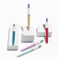 Miniatyrbild 5 av 5: BIC My 4 Colors Box - indragbara kulspetspennor med medium spets (1,0 mm), kartong med 5