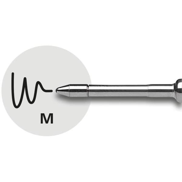 Schneider SLIDER 755 Refill kulspetspenna Format G2/ViscoGlide® M/svart/permanent 10-pack - 4004675056696