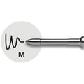 Miniatyrbild 3 av 4: Schneider SLIDER 755 Refill kulspetspenna Format G2/ViscoGlide® M/svart/permanent 10-pack - 4004675056696