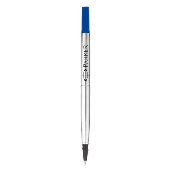 PARKER Roller Ball refill, fin spets, blå, blister X 1