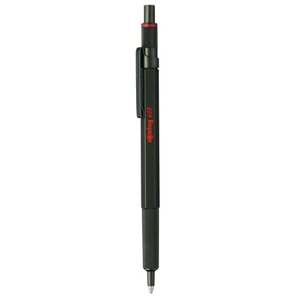 Kulspetspenna - rotring - 600 - Grön - Laddningsbar - Medium spets