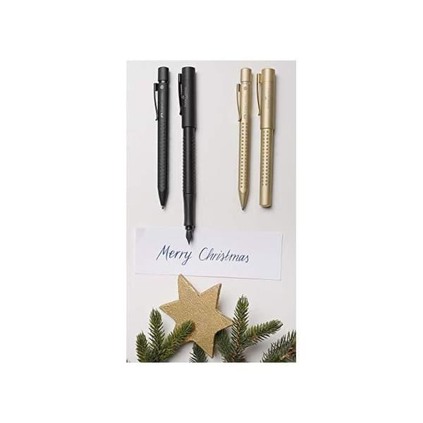 Faber-Castell 140928 Grip Edition Reservoarpenna B, guld