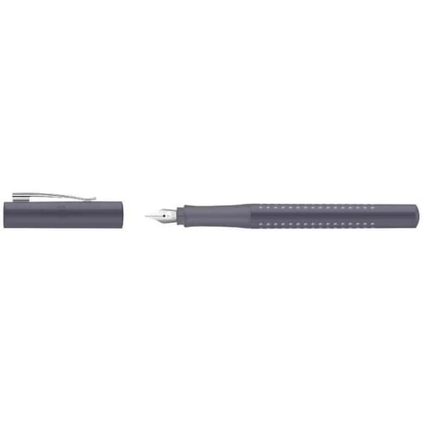 GRIP 2010 Harmony reservoarpenna - FABER-CASTELL - B - grå - Spets - Medium - Påfyllningsbar