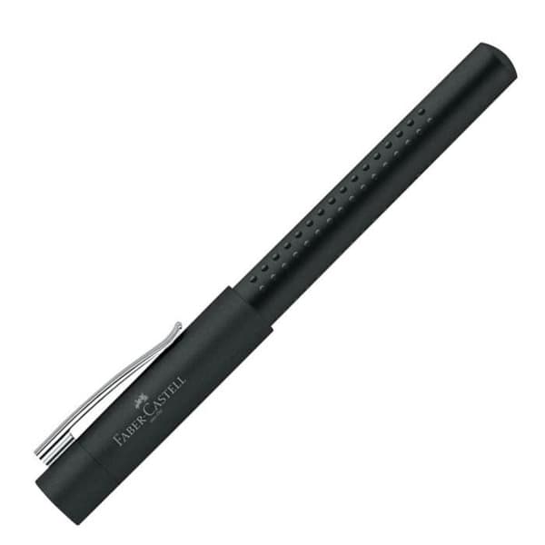 Reservoarpenna - FABER-CASTELL - Black Grip - Medium spets - För barn - Blandat