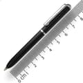 Miniatyrbild 3 av 3: Retractable bläckpenna - Online - Mini - Svart - Medium spets - Ej uppladdningsbar