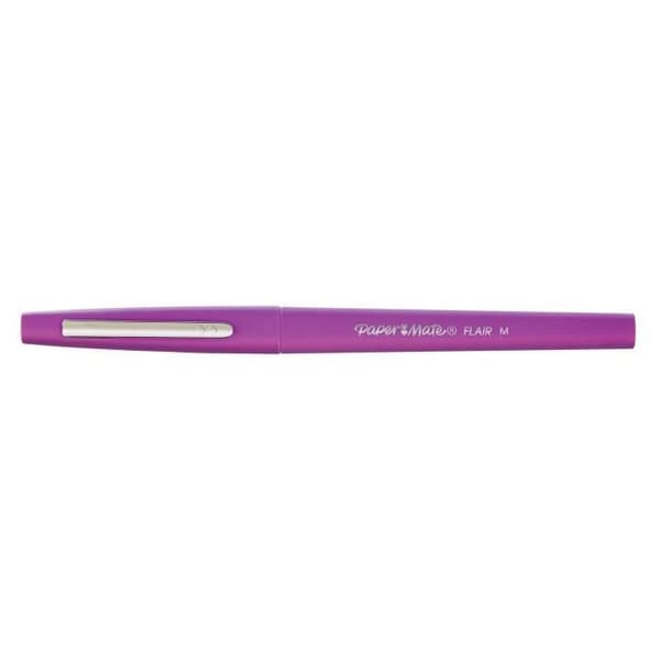 PAPPER MATE Uppsättning av 6 Flair Candy Pop filtpennor - Medium punkt - Sortiment av färger