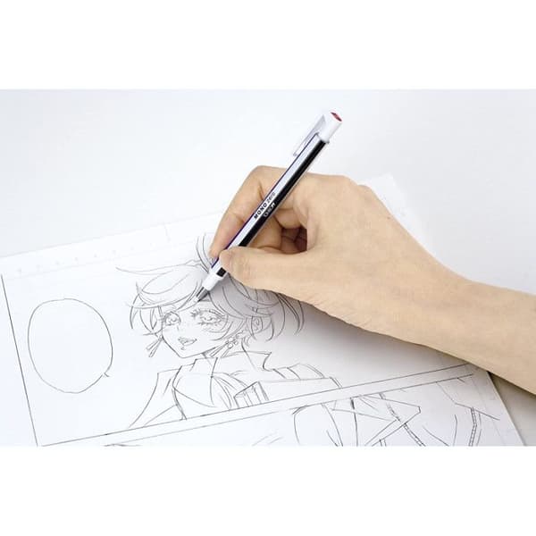 Precisiongummi - TOMBOW - Cirkulär - 12,1 x 0,7 x 1,2 cm - Vit - Unisex