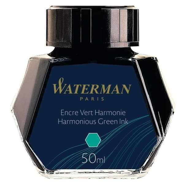 WATERMAN reservoarpenna bläck, Harmony Green färg, 50 ml flaska