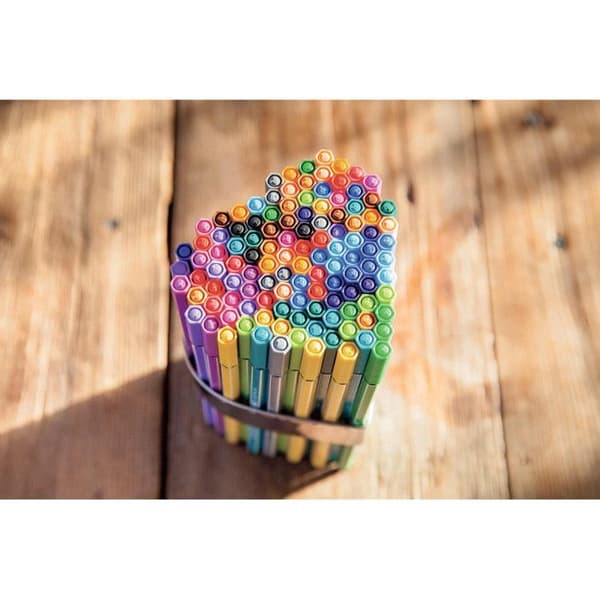 Ritpenna - STABILO - Zebrui Pen 68 - 20 stycken - Medium spets - Vattenbaserat bläck