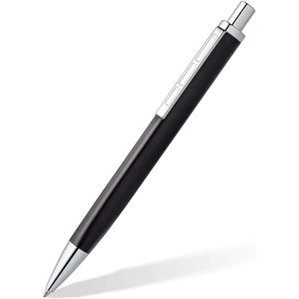Retraktabel kulpen - STAEDTLER - Triplus - Blå - Medelstift - Påfyllningsbar