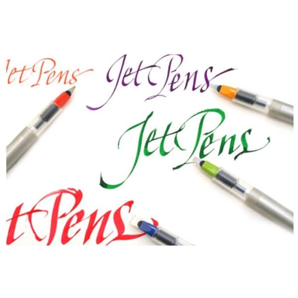 Calligraphisk stilpenna - PILOT - Parallel Pen - Blå kropp - Stålspets - Bredd 0,5-5,7mm