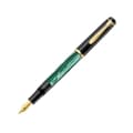 Miniatyrbild 4 av 4: Pelikan Elegance M200 Reservoarpenna EF-spets 1,9 x 14,3 x 1,9 cm Marmorerad grön - 801768
