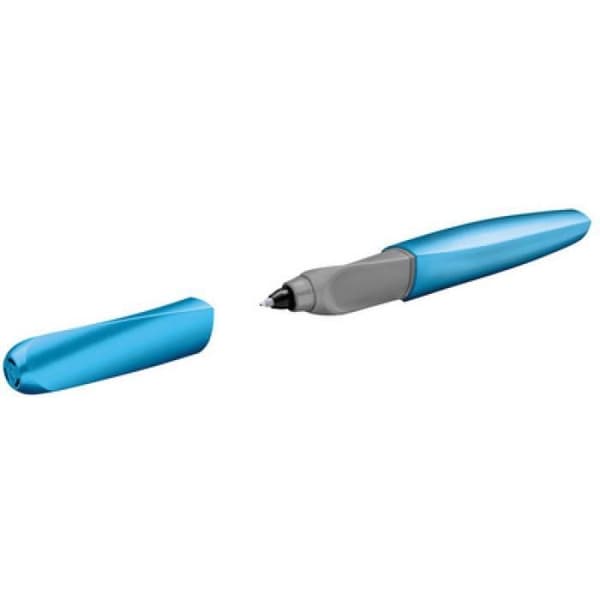 Pelikan Twist Rollerball penna Frosted Blue, blå-metallic 0,000000 Svart