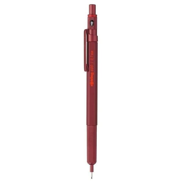 rOtring 600 Mekanisk penna röd, 0,7 mm