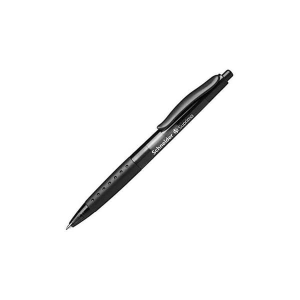 Kulspetspenna - SCHNEIDER - Suprimo - Medium Point - Svart - Påfyllningsbar