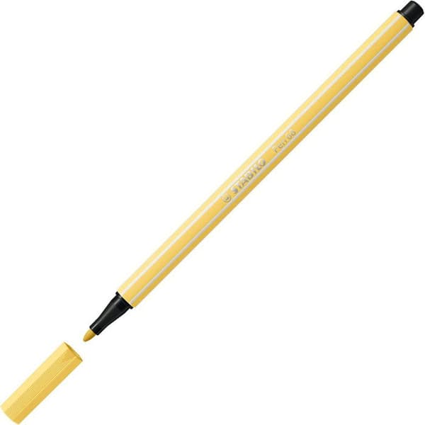 Färgpennor - STABILO - Pen 68 ARTY - Etui med 65 - Spets konisk - Vattenbaserat bläck