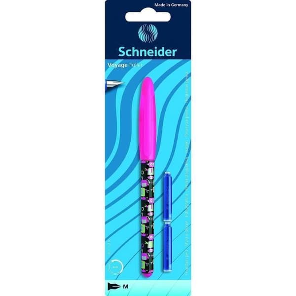 Reservoarpenna - SCHNEIDER - Resor - Vit - Diverse - Spets - Medium