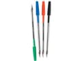 Miniatyrbild 2 av 4: Penna - pennsats - Q-connect refill - KF34044 - Q Connect Medium kulspetspenna - Röd