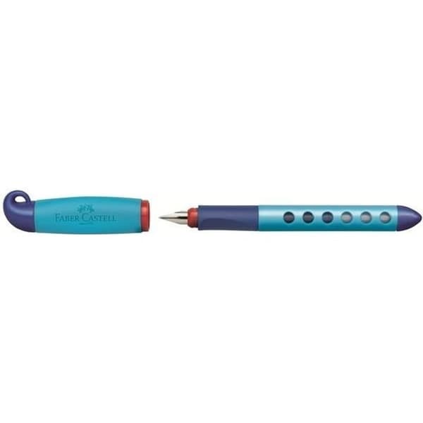 Reservoarpenna - FABER-CASTELL - Scribolino - Högerhänt - Ergonomisk - Blå