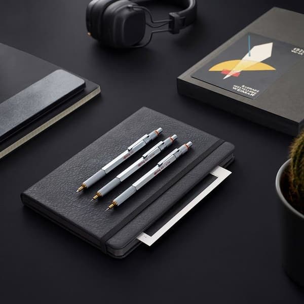 Penna - pennsats - Rotring refill - 1904449 - Infällbar mekanisk penna 800 | 0,5 mm | pengar ()