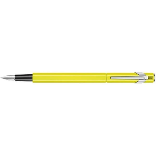 Stylo plume - CARAN D'ACHE - 849 FLUO LINE - Orange - Noir - Återfyllbar